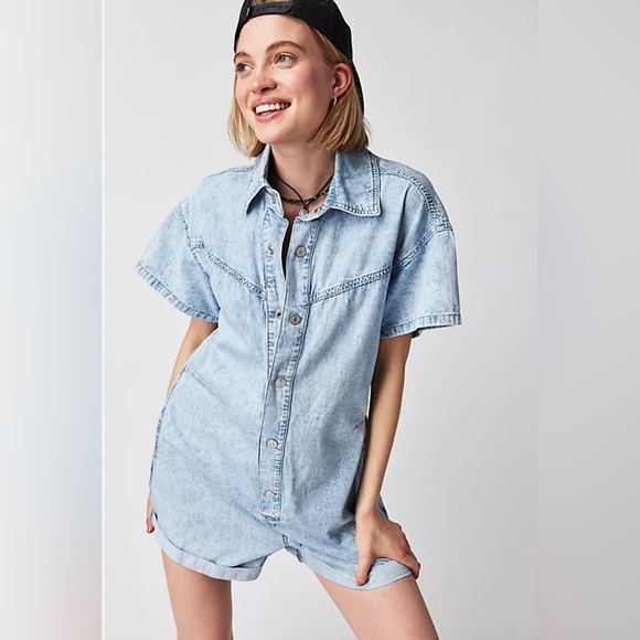 Free People We The Free Renegade Coverall - Picture 2 of 11